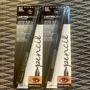 2 - Maybelline Lasting Drama Waterproof Gel Pencil. Shade #602 Smooth Charcoal.